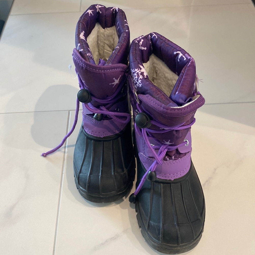 little kid snow boots